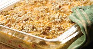 But now we will talk about a casserole of peas. English Pea Casserole Our State