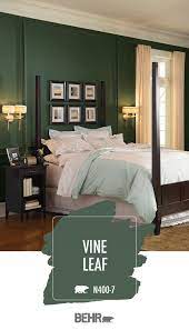 Or, maybe that giant piece of furniture you are bringing with you is more dominating than you think and the color must match it. Forest Greens Color Palette Colorfully Behr Green Bedroom Walls Green Master Bedroom Bedroom Green