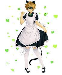 Miraculous Maid By Casuallyironicknight Miraculous Ladybug Movie Miraculous Ladybug Anime Cat Girl Maid