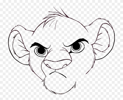 Nice Inspiration Ideas Simba Outline Drawing Rafiki Easy Simba Lion King Drawings Clipart 5445389 Pinclipart I would love to use this as a stencil for a tattoo if you don't mind. easy simba lion king drawings clipart