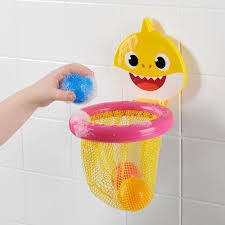 Splashez moldfree baby bath toys, animal bathtub toys for toddlers 5pc. Pinkfong Baby Shark Official Bath Basketball Toys R Us Canada
