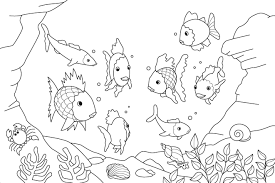 Classical Music For Kids Saint Saens Aquarium Animal Coloring Pages Ocean Coloring Pages Fish Coloring Page