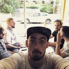 Dinner time before showtime! #mtlmusic #quebeccity #envoletmacadam