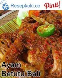 Resep Ayam Betutu Bali Resep Ayam Resep Masakan Resep Masakan Indonesia