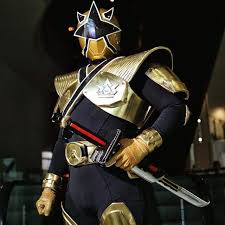Gold ranger in power rangers samurai.#powerrangers #gogopowerrangers #hasbrosubscribe for more power rangers: Tokusatsu Cosplay Gold Samurai Ranger Mega Mode Cosplayed By Ingram