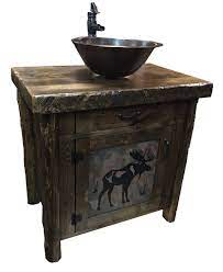 There are several elements of interest here, but the wood ceiling is undoubtedly the star of the show. 33 Stunning Rustic Bathroom Vanity Ideas Remodeling Expense