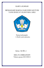 Maybe you would like to learn more about one of these? 18 Contoh Karya Tulis Ilmiah Dalam Bentuk Power Point