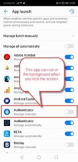 The whole issues seems to have been caused by android system webview. Stop Your Huawei Smartphone From Closing Apps When You Lock The Screen Android Faq