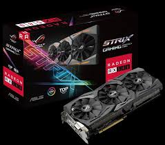 Asus Launches Its Radeon Rx 580 And Rx 570 Strix And Dual X Graphics Cards Graphic Card Asus Asus Rog