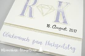 Gott freut sich eure freude man freut sich eures glücks. Karte Zur Diamantenen Hochzeit Kleinerhase Stempelnase