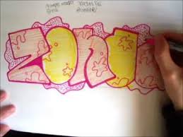 Tutorial Simple Graffiti Sketch 2015 Youtube