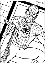 Ses 2 scratchs permettent au masque d'être réglé à la perfection. Coloriage Spiderman Sans Masque