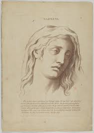 Sadness (from Heads Representing the Various Passions of the Soul; as they  are Expressed in the Human Countenance: Drawn by that Great Master Monsieur  Le Brun)