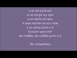 Se Me Va La Voz Letra Youtube
