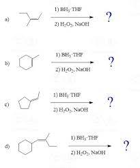 Hydroboration Oxidation Of Alkenes Regiochemistry And Stereochemistry Practice Problems Organic Chemistry Study Chemistry Organic Chemistry Questions