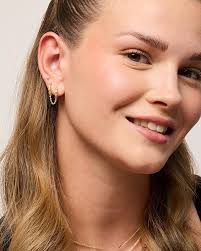 PAVOI 14K Gold Chain Earrings for Women