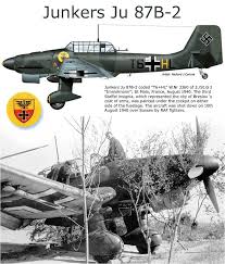 Junkers Ju 87b 2 T6 Hl W Nr 3360 Del 3 St G2 Immelman Saint Malo France 1940 Abbattuto Il 10 Agosto 1940 Nel Wwii Airplane Luftwaffe Planes Luftwaffe