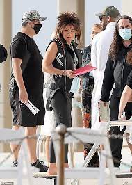 Fashion designer and entrepreneur lorna jane clarkson. Michelle Bridges Rocks A Glam Punk Look On Celebrity Apprentice Set Daily Mail Online