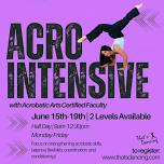 Acrobatics Intensive — That's Dancing