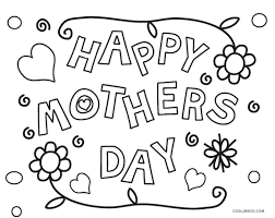 Though every day should be a celebration of mom, mother's day is extra special. Free Printable Mothers Day Coloring Pages For Kids
