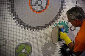 Here we take a look at how to design your own pattern as well as how to install the mosaic. Mosaic Tile Installation Information Artaic Innovative Mosaic