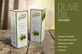 Olive Oil Packaging Template Olive Oil Packaging Packaging Template Food Label Template