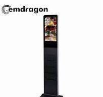 32 Inch Advertising Display Brochure Holder OEM Advertising Player Kiosk  Design Electronic Advertising Board LCD Digital Signage with Professional  ...
