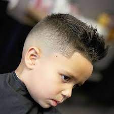2 corte de niño con raya. Cortes De Cabello Ninos