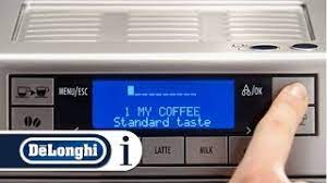 Maybe you would like to learn more about one of these? How To Customise The My Coffee Quantity On Your De Longhi Primadonna Xs Etam 36 365 Coffee Machine Youtube