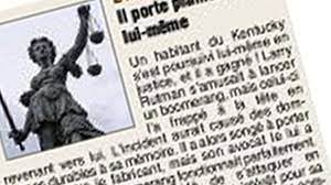 Comment porter plainte contre la cpam ? Non Un Americain N A Pas Porte Plainte Contre Lui Meme