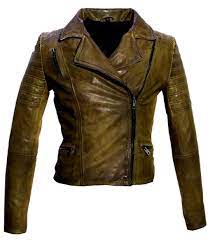 Hand Color Padded Leather Women Motorcycle Moto Biker Jacket By Aarna101 On Etsy Leather Women Real Leather Jacket Clothes Design