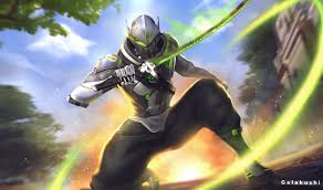 Genji is a lethal damage dealer, capable of easily sneaking behind enemy lines and harassing his opponents sending tons of shurikens there way. Genji By Galakushi On Deviantart