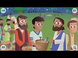 Biblia Para Ninos Panes Y Peces Para 5 000 Personas Mateo 6 Youtube