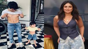 Ibrahim Ali Khan and Taimur flaunt abs in new picture dropped by Kareena  Kapoor Khan who says 'every day is sibling day' | Hindi Movie News - Times  of India