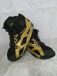 Black And Gold High Tops Advertisement Ebay Reebok Pump Oxt Shoes Black Gold High Top Athletic Basketball Men S Size 10 Gold High Tops Black Shoes Reebok Pump