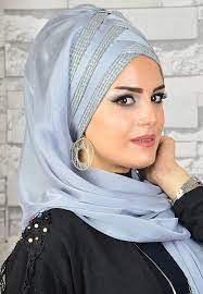 Gumus Simli Drapeli Hazir Abiye Sal Thumbnail Sal Moda Stilleri Basortusu Modasi