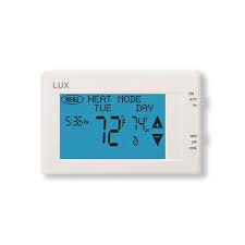 It is also battery powered that enables it to save energy and subsequently lux programmable thermostat. Lux Products Tx9100u Universal 7 Day Programmable Thermostat Thermostats Heating Cooling Air