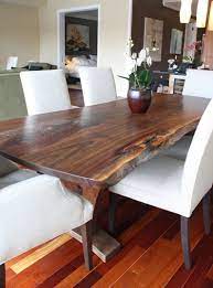 Dining Table Modern With Walnut Slab Modern Dining Table Wood Dining Table Walnut Slab Dining Table