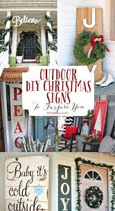 Outdoor Christmas Sign Ideas Landeelu Com Christmas Signs Diy Outdoor Christmas Decorations Christmas Signs