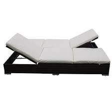 Sie bietet ihnen in aller regel eine kippbare liegefläche, in der sie in jeder lage ruhe und entspannung finden. Rattan Sonnenliege Liege Lounge Strandliege Gartenliege Liegestuhl Doppel Liege In Garten Terrasse Mobel Liegen E Sonnenliege Outdoor Sofa Sets Tagesbett