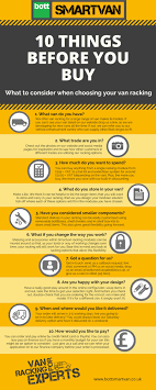 Sometimes you have to be a little assertive to get the process. 10 Things To Know Before Buying Van Racking