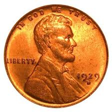 1929 lincoln wheat pennies values and prices past sales