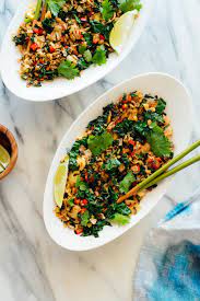 Spicy Kale And Coconut Fried Rice Cookie And Kate Recipe Recipes Healthy Recipes Healthy