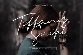 Tiffany is a font with natural representation as a handwritten construction, featuring a straightforward, simple, elegant and very. Tiffany Script Stunning Script Fonts Creative Market