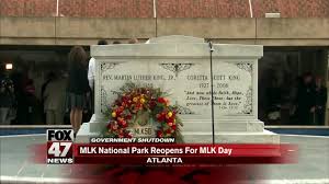 The historic site commemorates the life, work and legacy of the civil rights leader and one of the great americans. Martin Luther King Jr National Historical Park In Atlanta Open Despite Government Shutdown