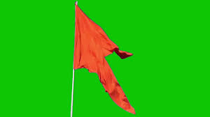 Bhagwa Dhwaj Flag Green Screen Green Screen Video Backgrounds Green Screen Photo Greenscreen