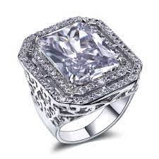 Huge Lvp Rhobh Celebrity Inspired Cocktail Party Ring Bridal Band Rose Gold Diamond Ring Engagement Gold Cocktail Ring Moissanite Engagement Ring Rose Gold