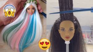 See more ideas about hair, long hair styles, hair inspiration. Ideas Barbie Doll Hair Barbie Hairstyle Tutorial Barbie Hair Color Youtube