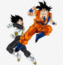 A beloved breakout character, vegeta's popularity and iconic competitiveness with goku led to him becoming a classical example of the rival, and by the end of z and especially super, the. Dbz Characters Goku And Vegeta Son Goku Dragon Ball Goku Vs Vegeta Png Image With Transparent Background Toppng