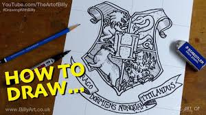 28 collection of hogwarts drawing simple best coloring collection. How To Draw Hogwarts School Of Witchcraft And Wizardry Coat Of Arms From Harry Potter Youtube